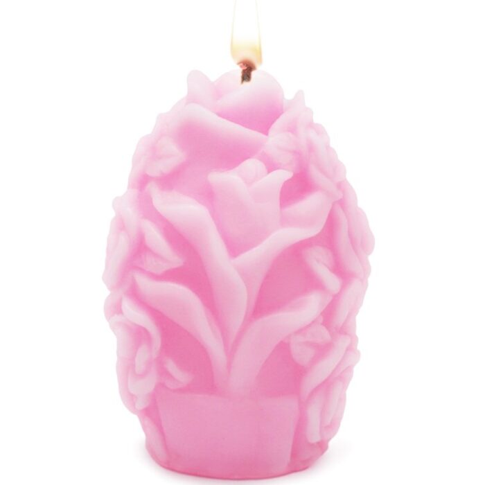 Molde para velas rosas talladas - Imagen 2