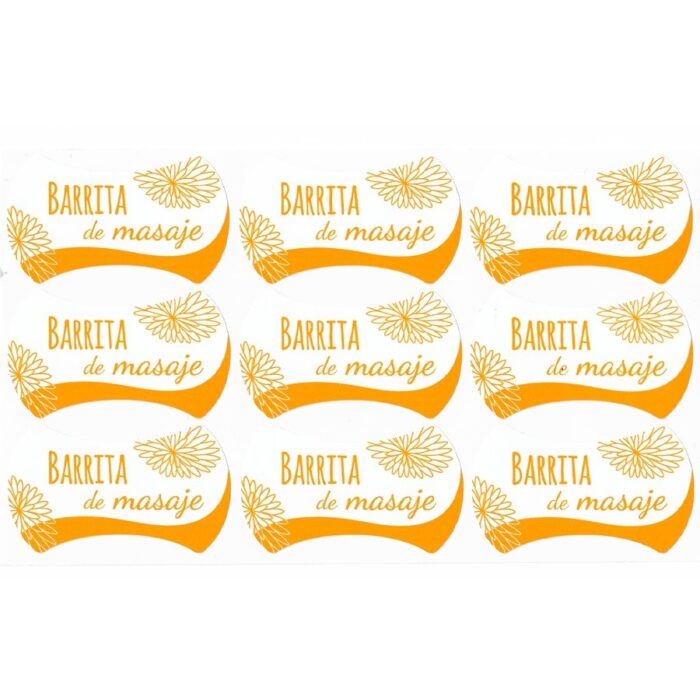 Pegatinas barritas de masaje - Imagen 4