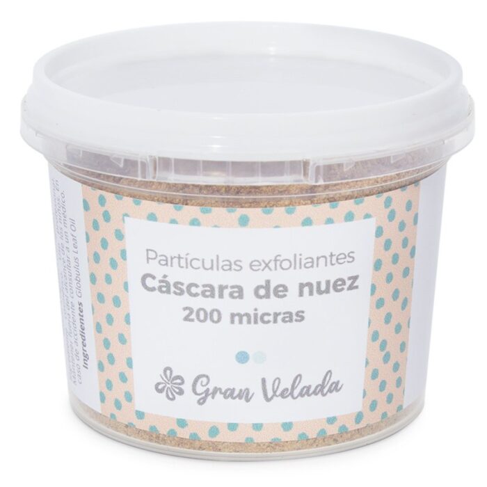 Particulas exfoliantes de cascara de nuez 200 micras - Imagen 6