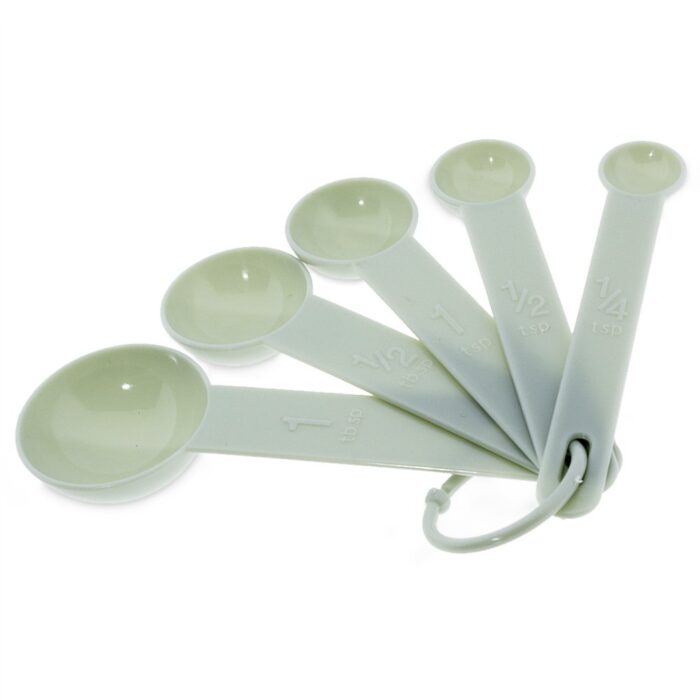 Set 5 tazas y 5 cucharas medidoras de plastico - Imagen 6