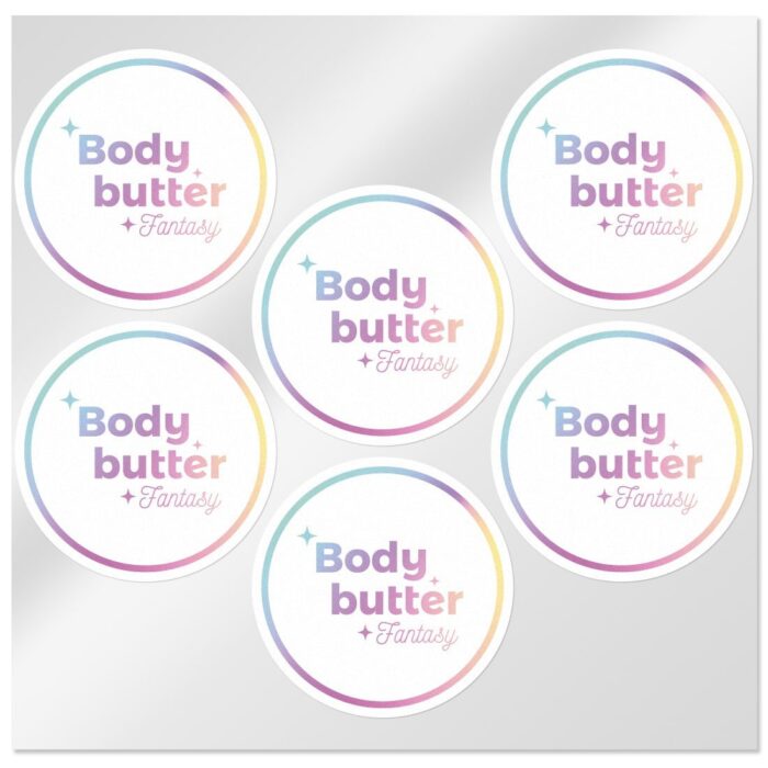 Pegatinas body butter fantasy - Imagen 3