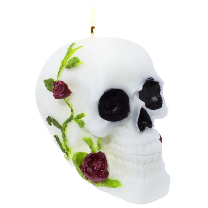 Molde calavera con rosas - Imagen 6