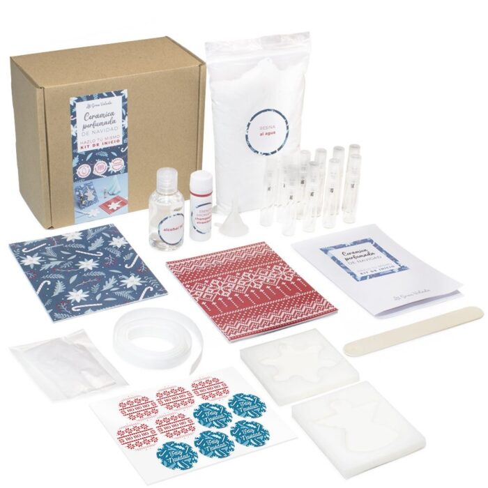 Kit como hacer ceramica perfumada de Navidad. Materiales e instrucciones - Imagen 10