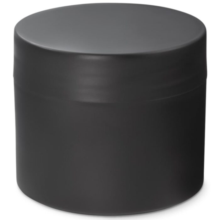 Tarro 100 ml plastico negro - Imagen 3