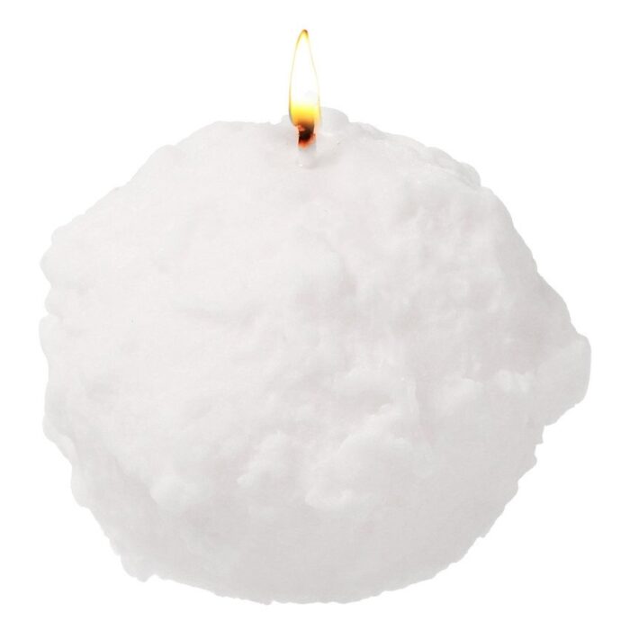 Molde velas bola de nieve 8 cm - Imagen 3