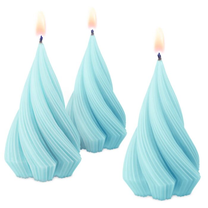 Kit como hacer 8 velas frozen de Navidad. Materiales e instrucciones - Imagen 4