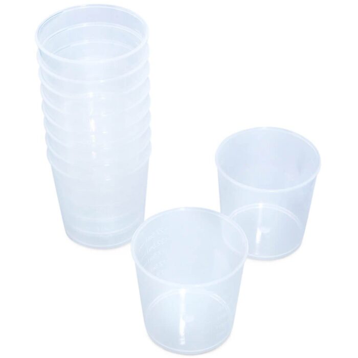 Mini vaso medidor 30 ml de plastico - Imagen 2