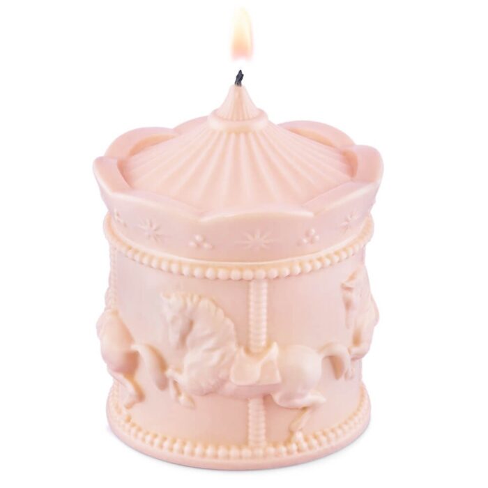 Molde carrusel para velas