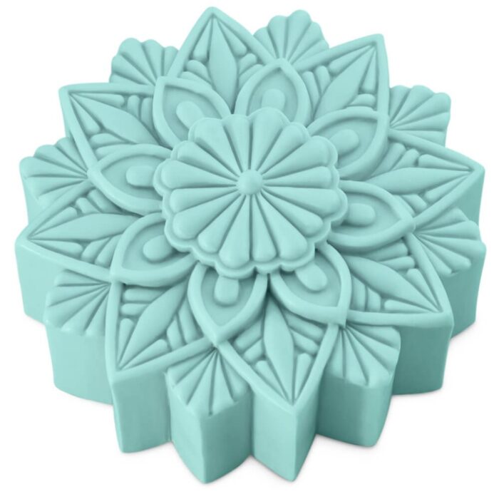 Molde pastilla flor mandala