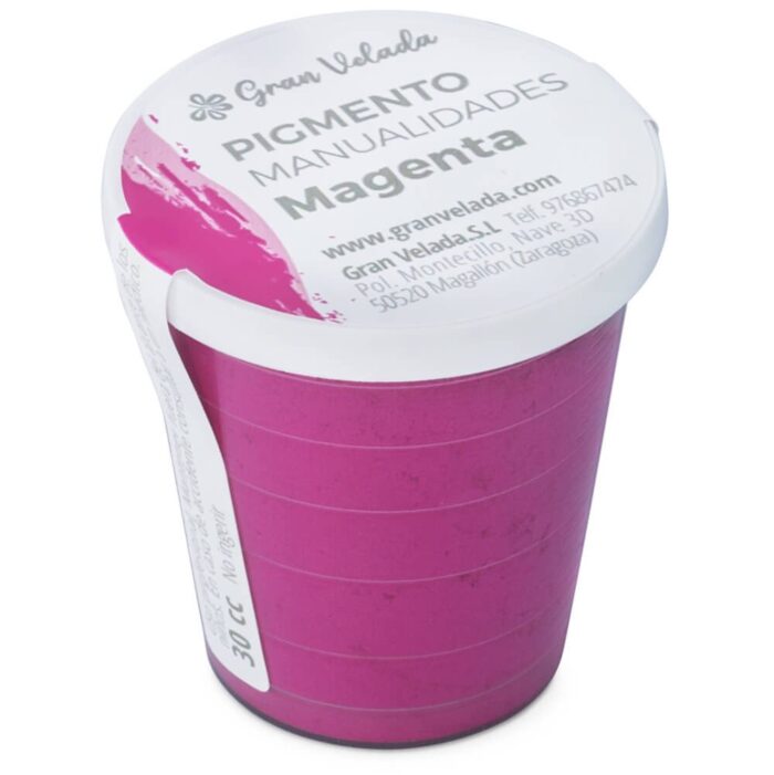 Pigmento magenta para manualidades