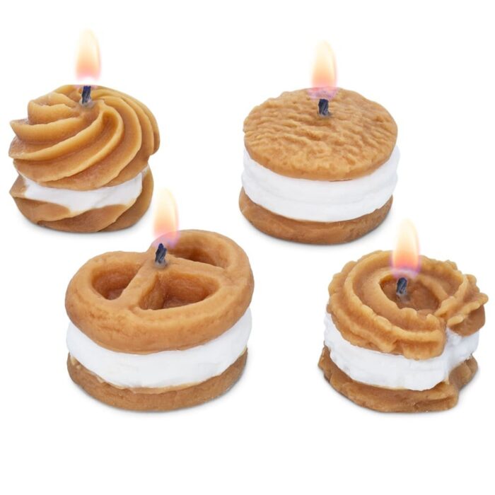 Molde 4 galletas danesas para velas - Imagen 2