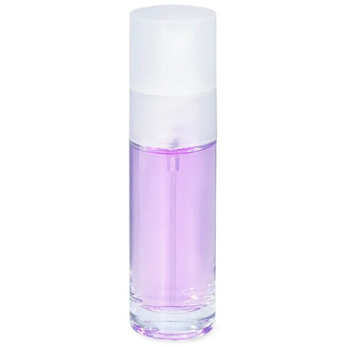 Frasco de perfume 30 ml redondo pulverizador plastico