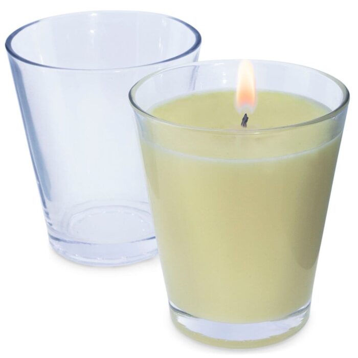 Recipiente 125 ml redondo para velas