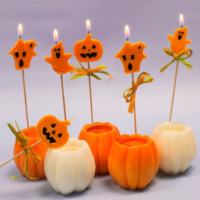 Kit como hacer velas pick de Halloween. Materiales e instrucciones - Imagen 4