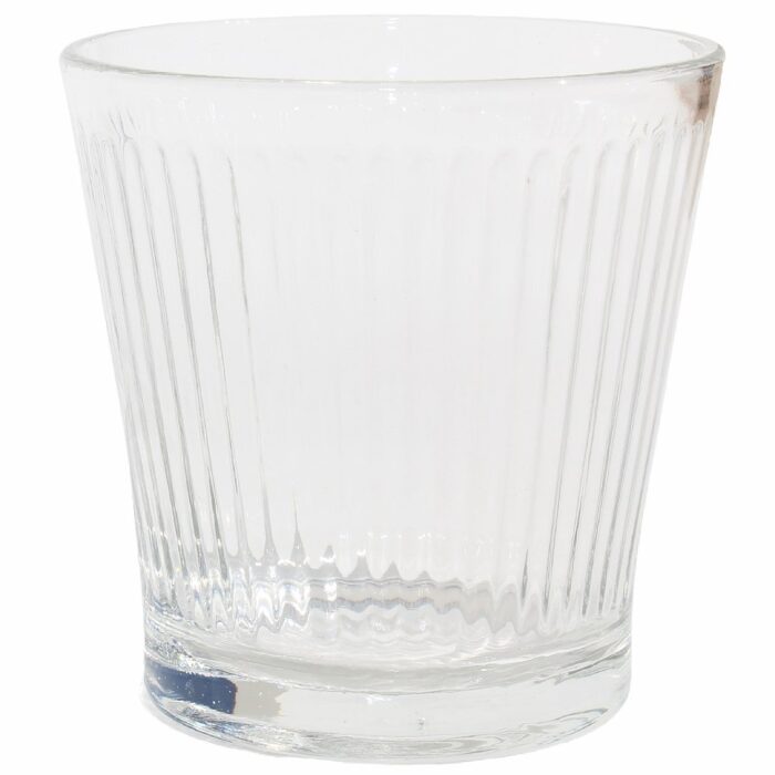 Vaso 280 ml estriado para velas - Imagen 4