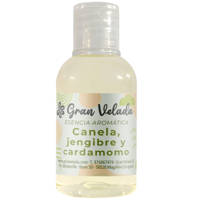 Esencia de canela, jengibre y cardamomo