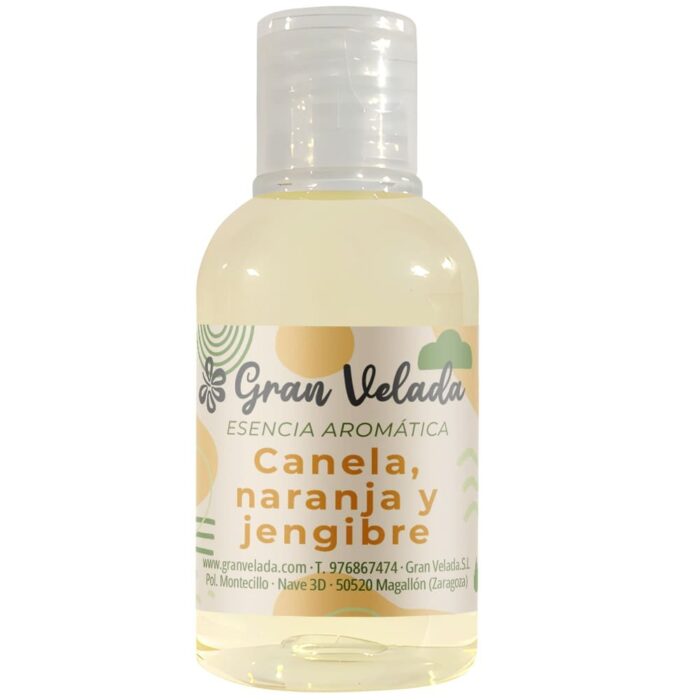 Esencia de canela, naranja y jengibre