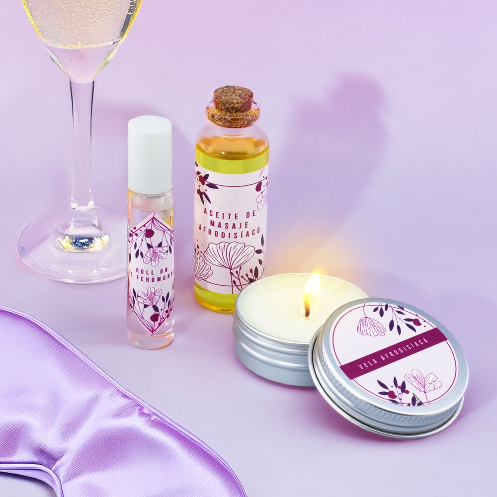 Kit set noche romantica. Materiales e intrucciones