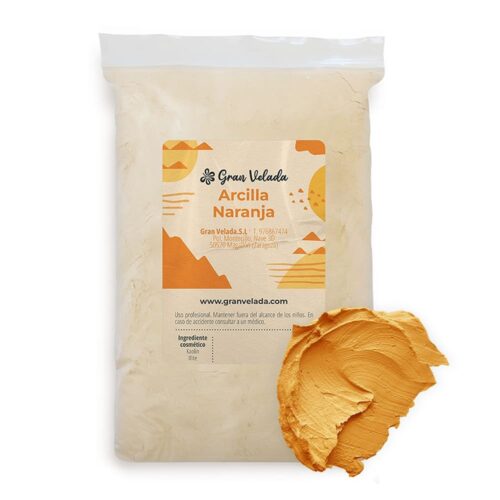 Arcilla naranja 250 gr