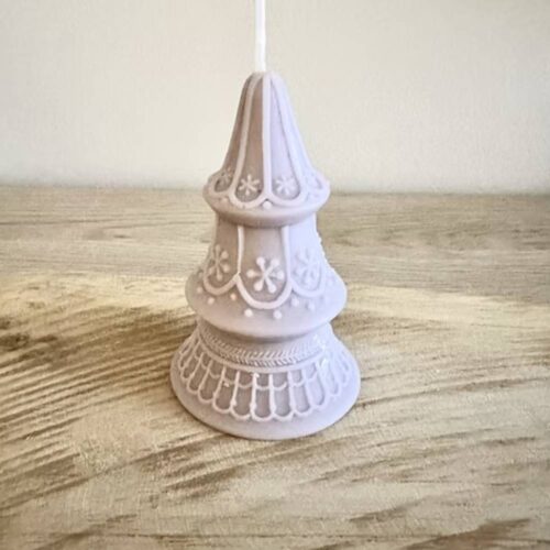 Molde arbolito de navidad decorado