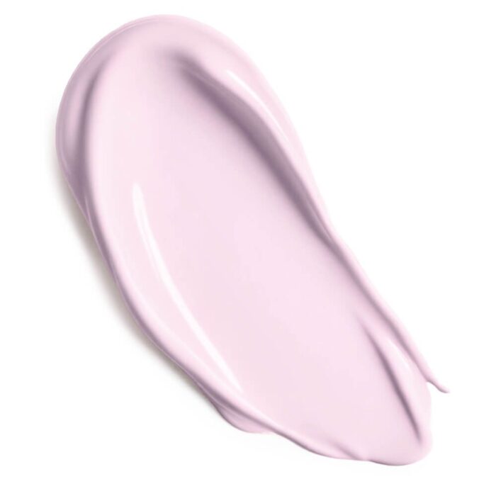 Crema facial teñida con colorante enocianina
